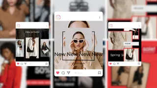 Visuel de présentation du projet Style Fashion Top – identité digitale et contenus réseaux sociaux créés par Néréide Studio